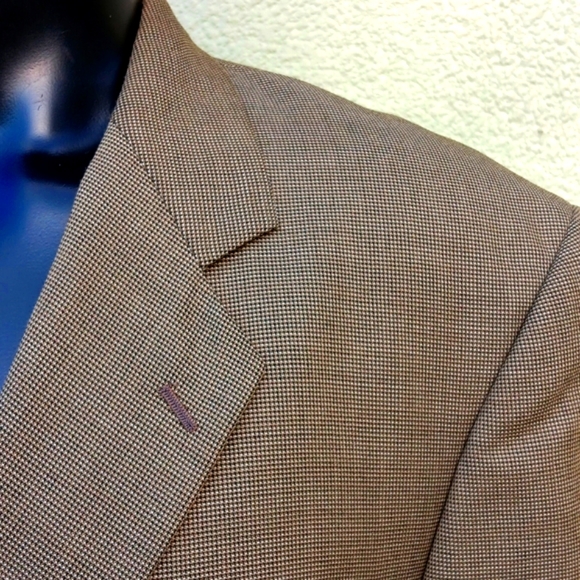 CELLINI LINEA UOMO MEN'S VINTAGE WOOL BLEND (2) PC (3) BUTTON SUIT *PHILIPPINES - Picture 7 of 17